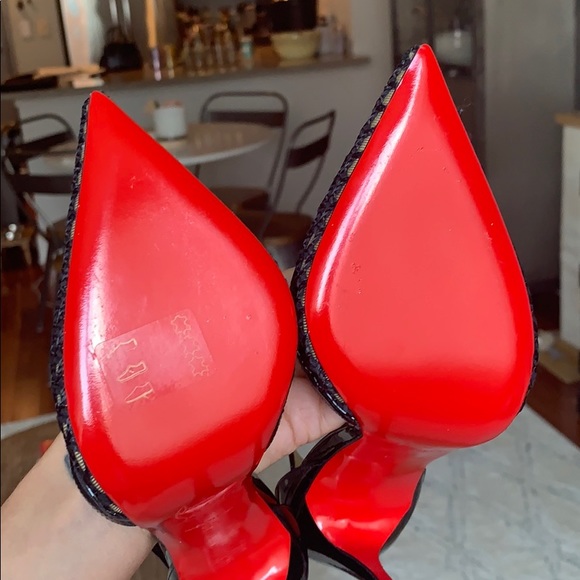 Christian Louboutin Cross Blake 120mm Pump - Picture 6 of 8